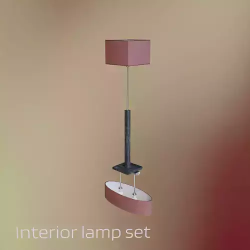 Set of interior lamps
