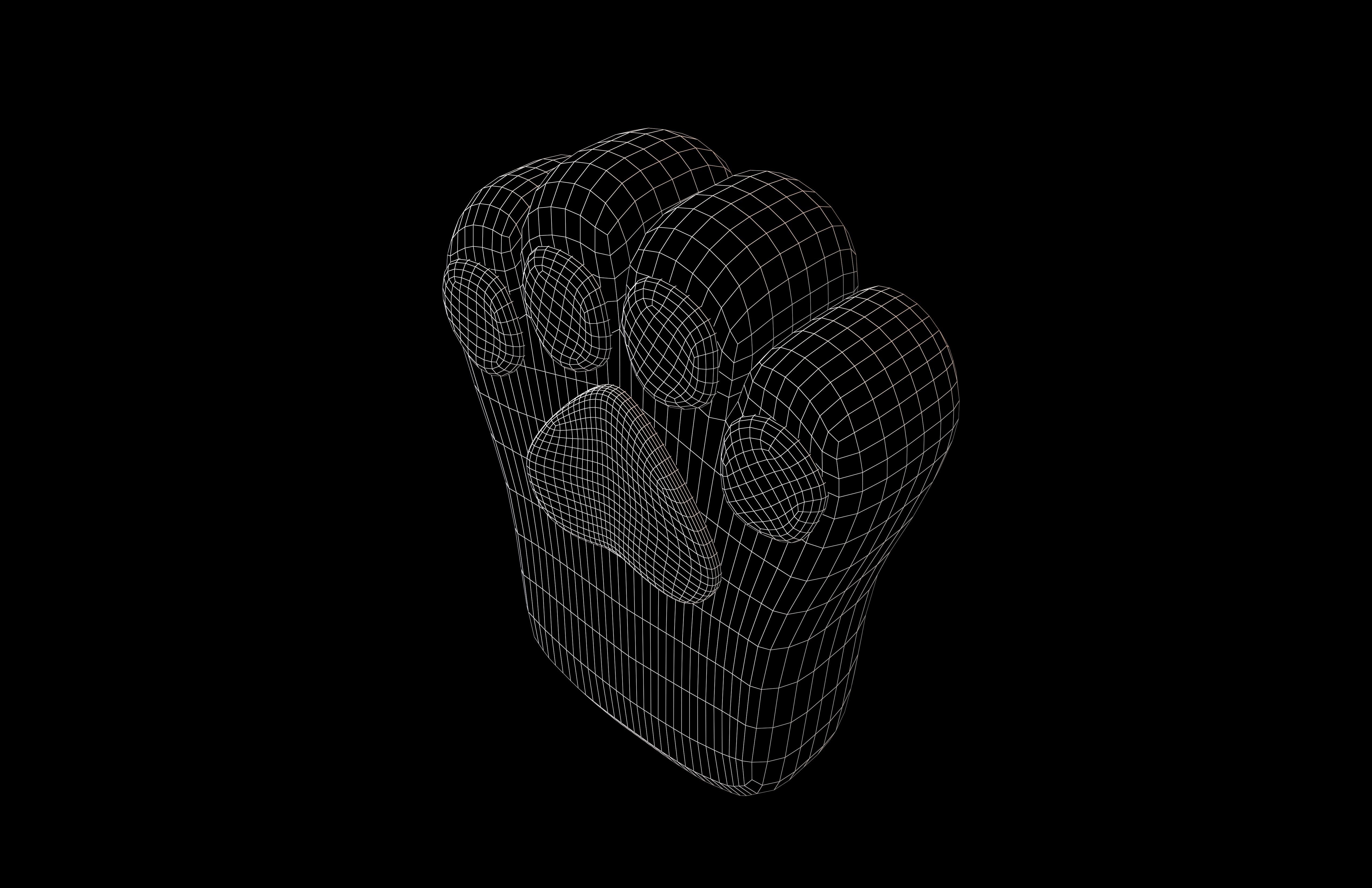 Cat Paw Glove v1 001 Low-poly 3D model_7