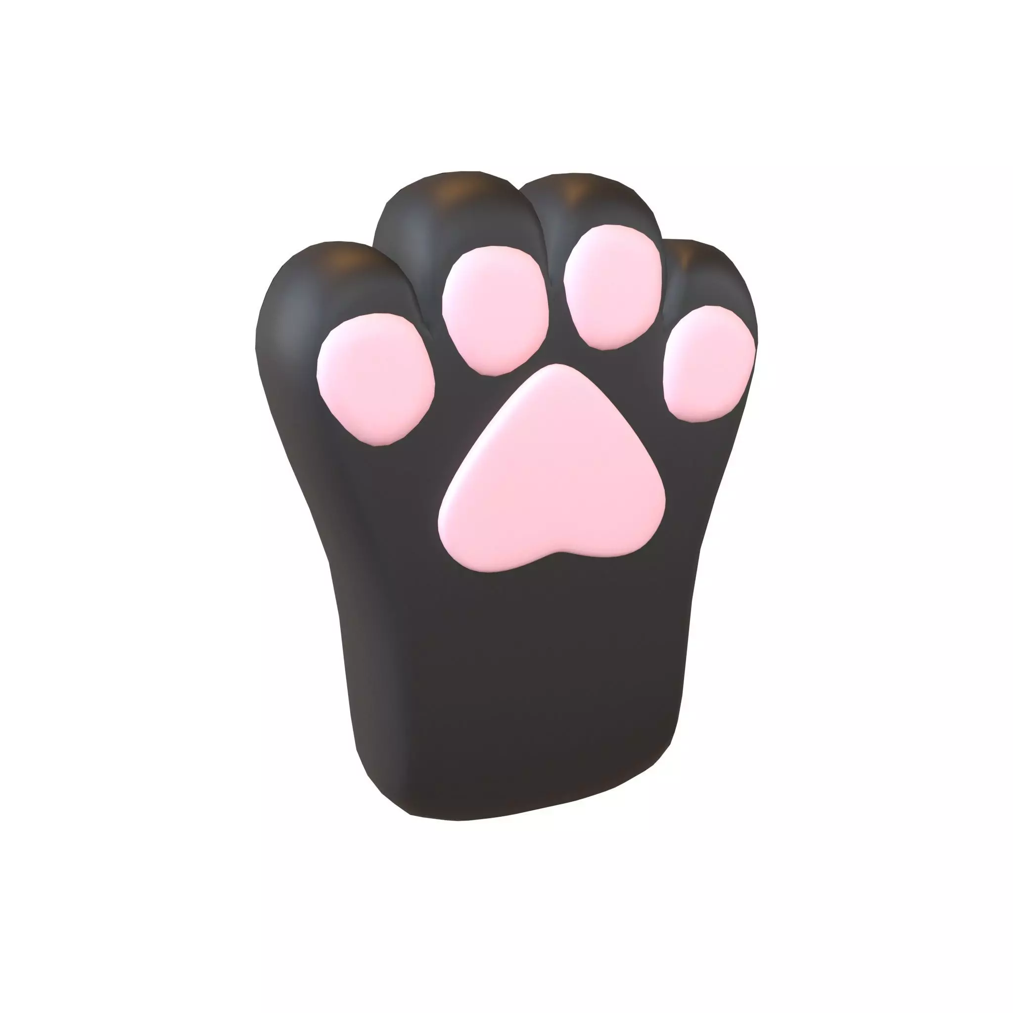 Cat Paw Glove v1 001 Low-poly 3D model_0