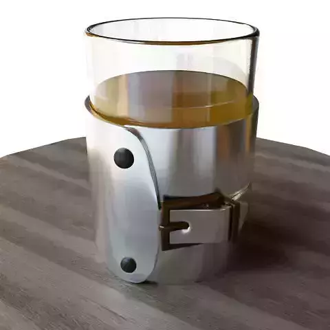 Wrapped Drinking Glass