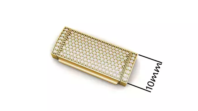 10 MM Diamond Bracelet Lock Box for Jewelry 3D print model