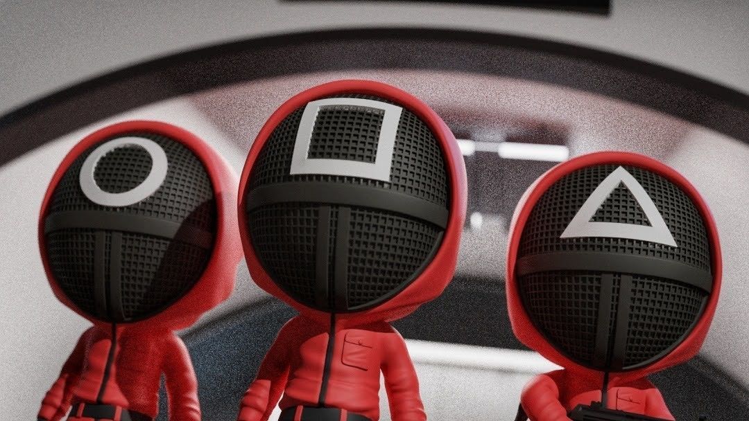 Squid Game - Soldiers 3D print model_2