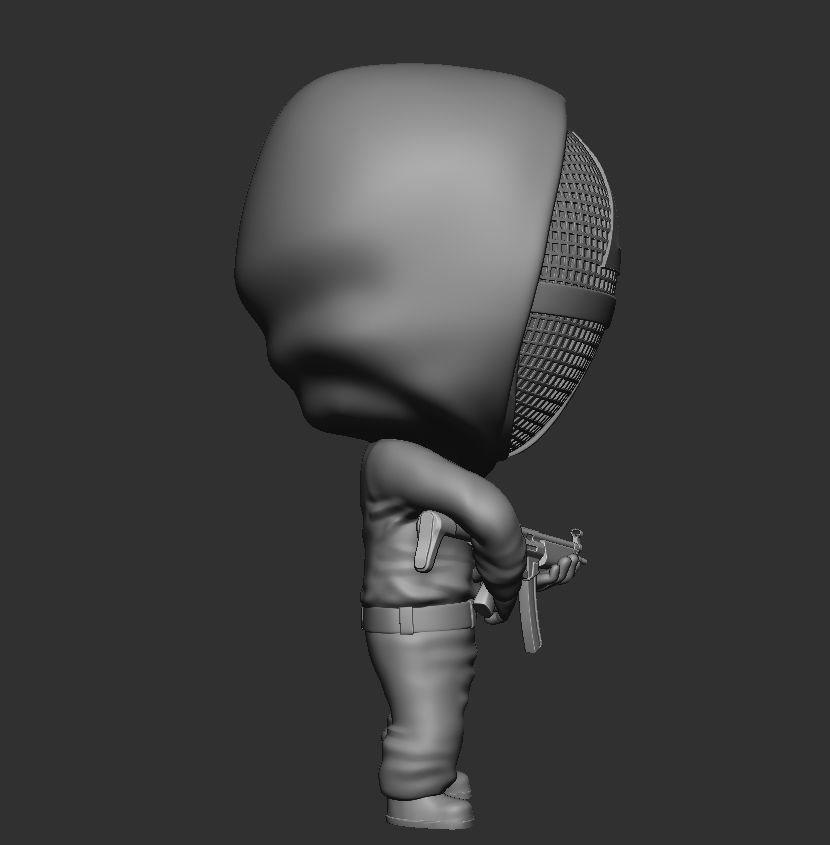 Squid Game - Soldiers 3D print model_9