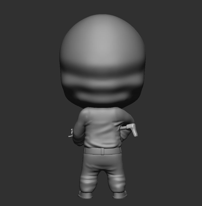 Squid Game - Soldiers 3D print model_8