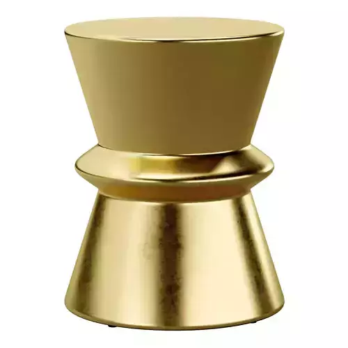 Ceramic Ringed Garden Stool by Mecox Gardens