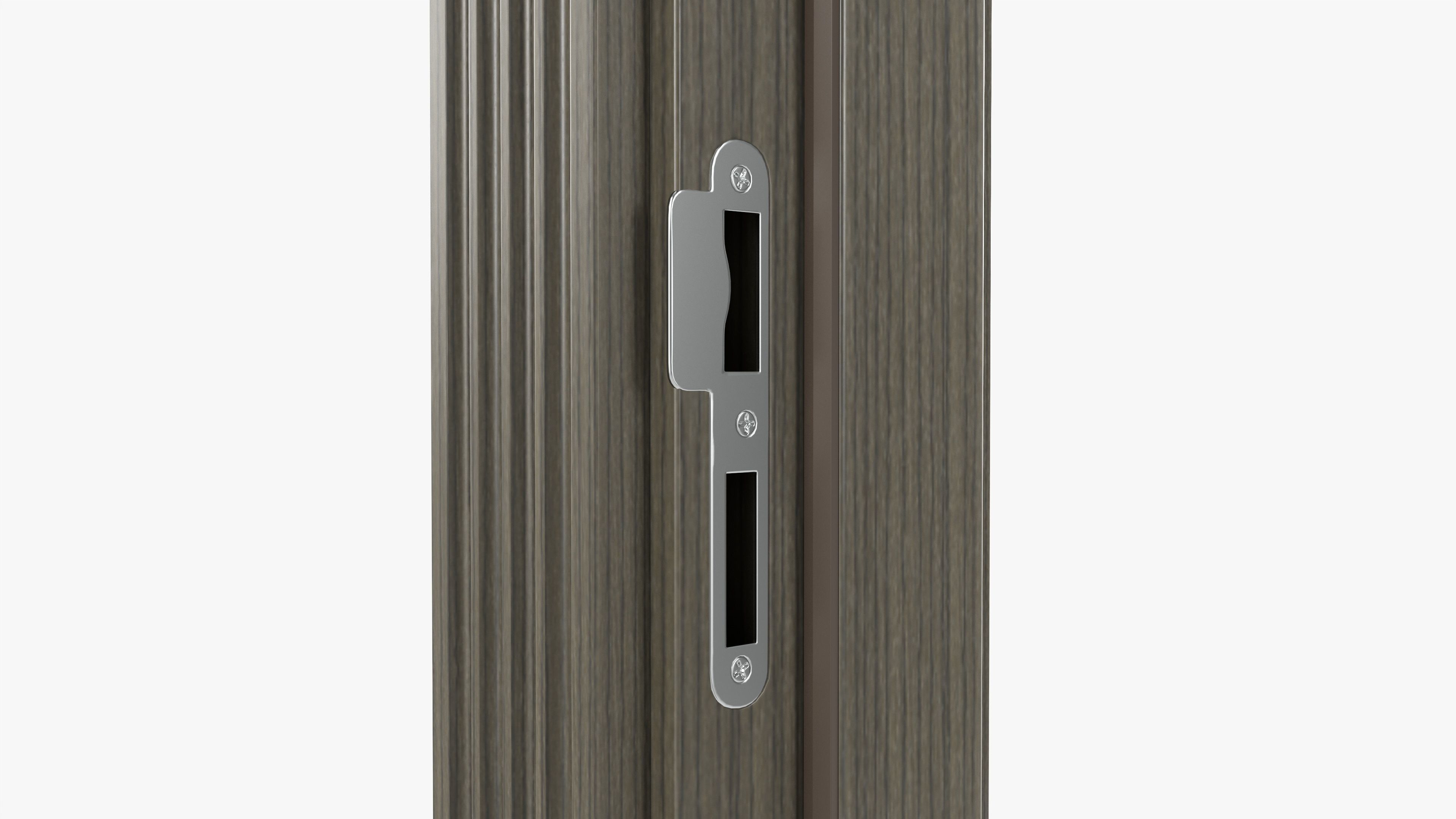 Door classic 04 3D model_6