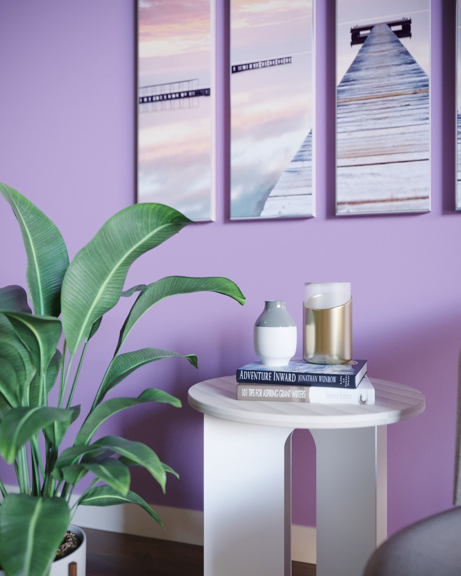 Pinterest scene 01 - Reading Place 3D model_7