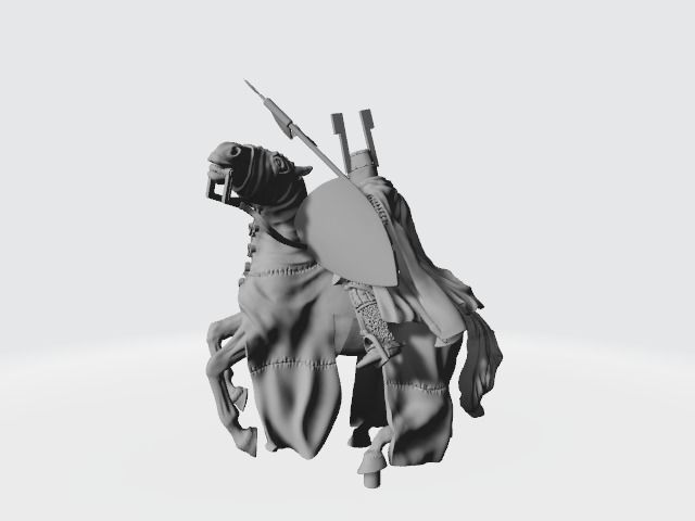 Teutonic Knight at Lake Peipus 3D print model_10