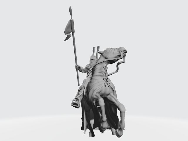 Teutonic Knight at Lake Peipus 3D print model_8