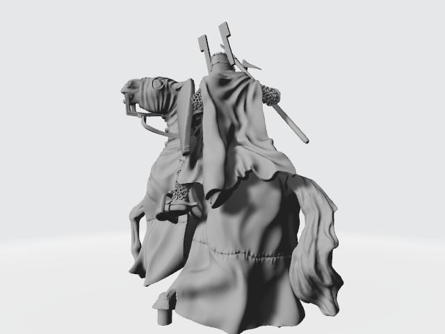 Teutonic Knight at Lake Peipus 3D print model_11