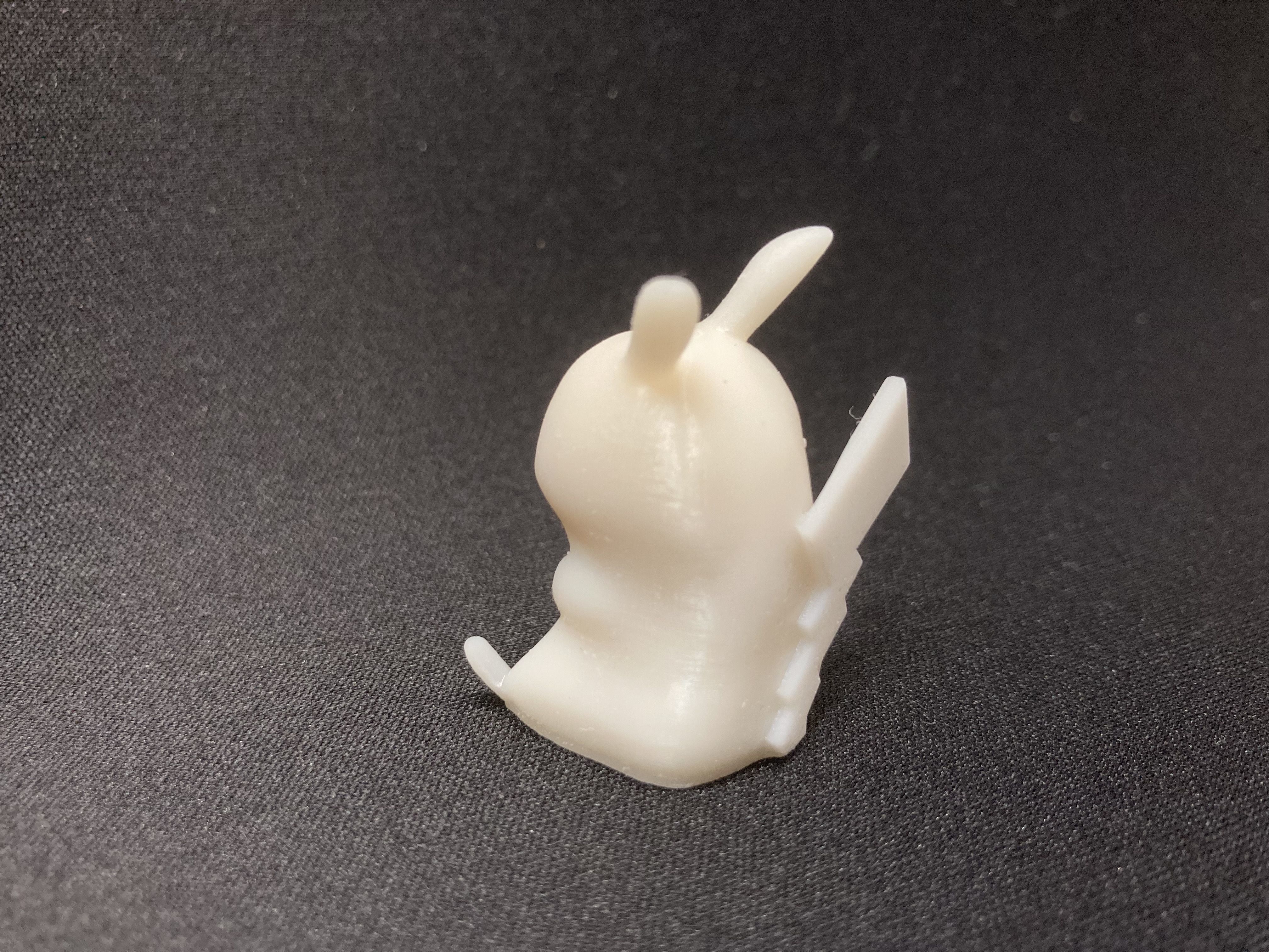 3d print pikachu bunny 3D print model_5