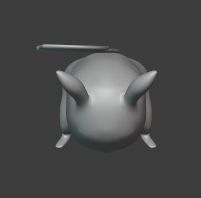 3d print pikachu bunny 3D print model_3