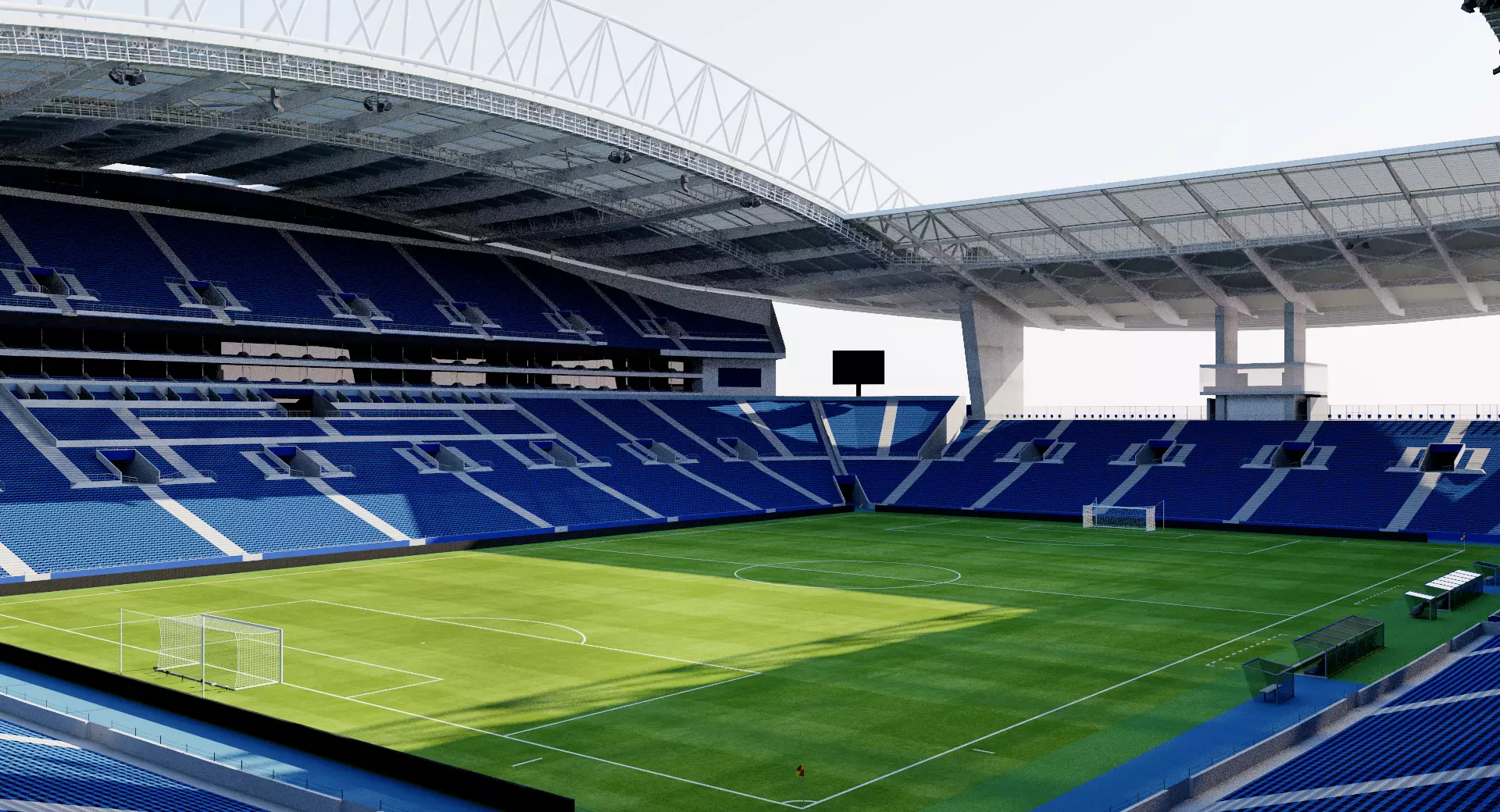 Estadio do Dragao - Porto Portugal 3D model
