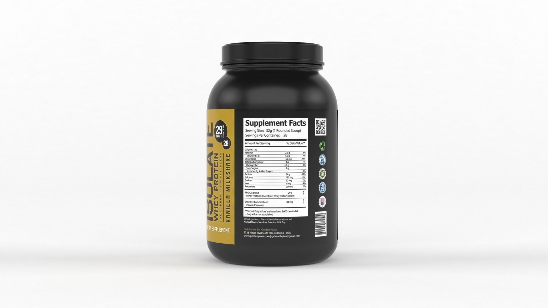 Protein Powders 3D model_8