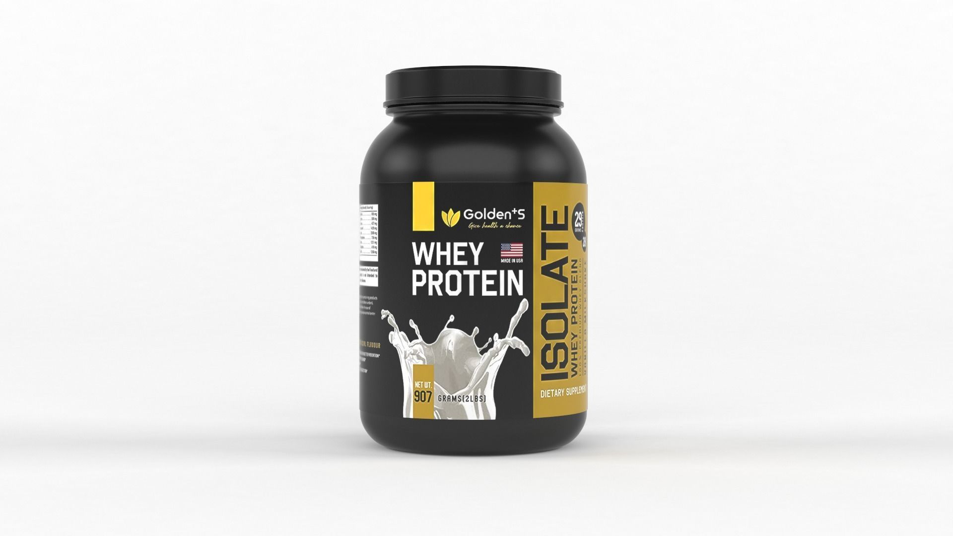 Protein Powders 3D model_7