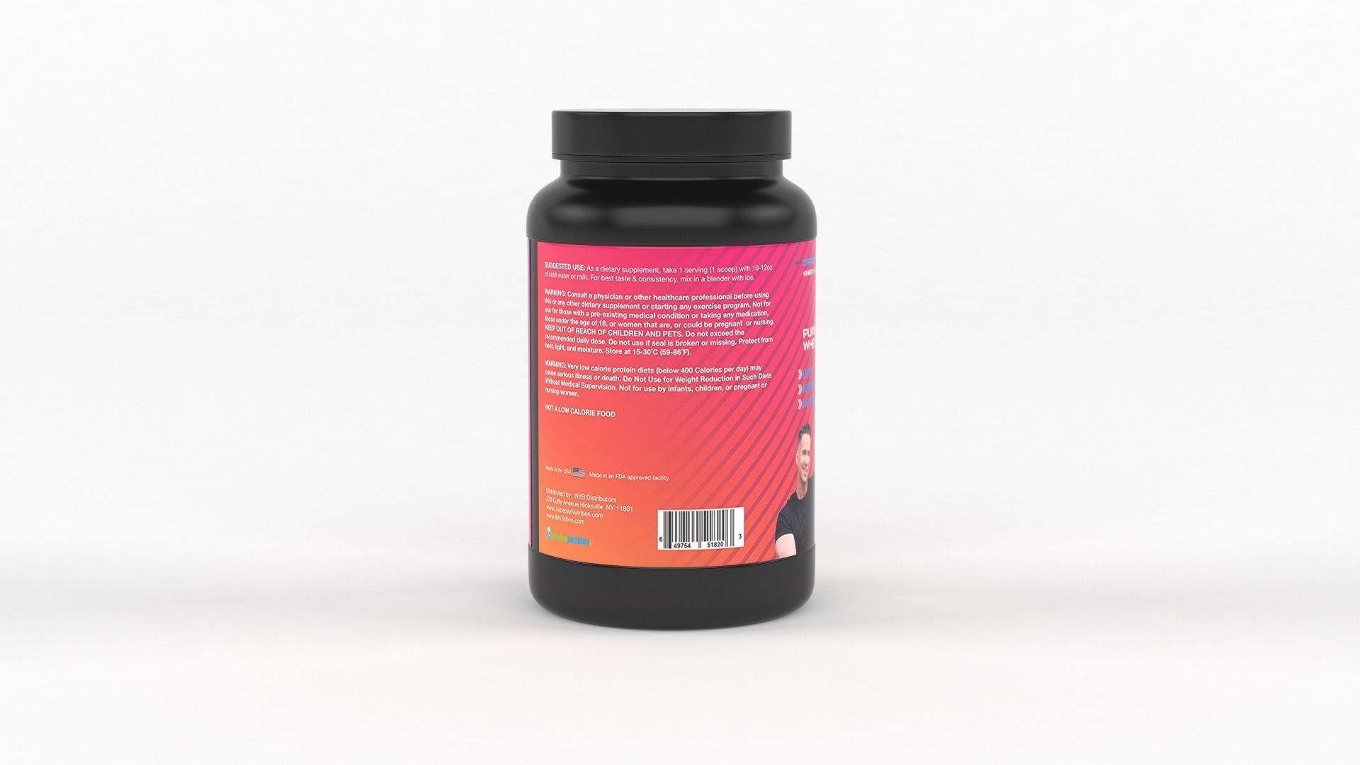 Protein Powders 3D model_2