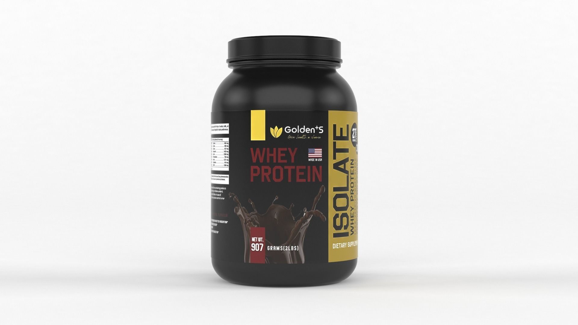 Protein Powders 3D model_4
