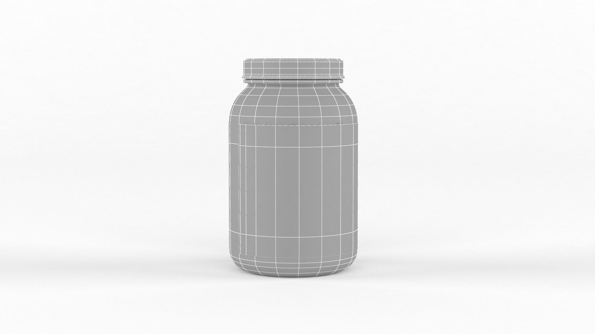 Protein Powders 3D model_27