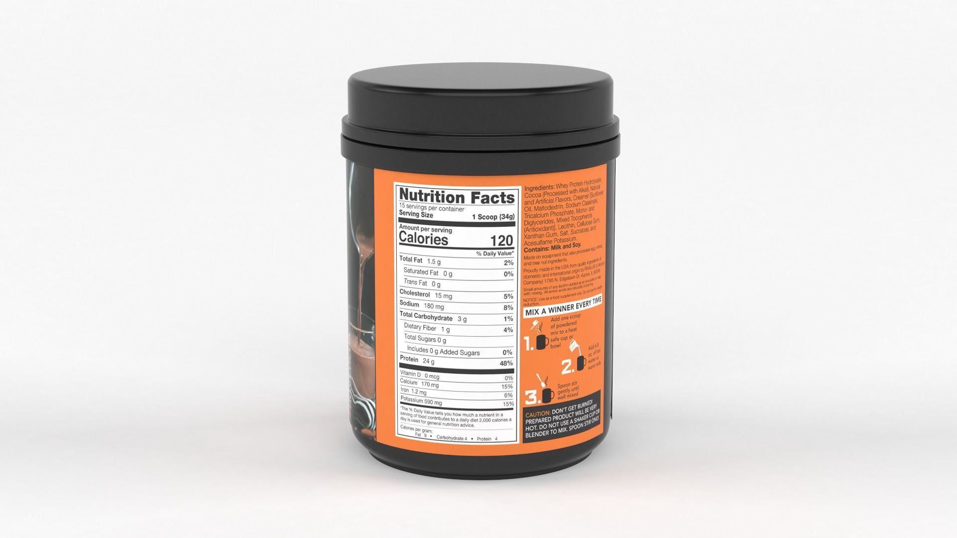 Protein Powders 3D model_21
