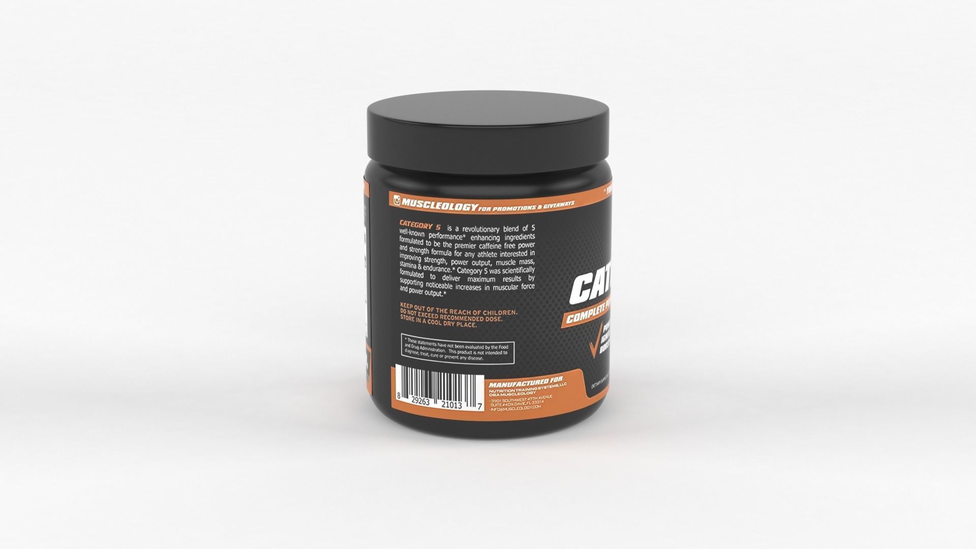 Protein Powders 3D model_14