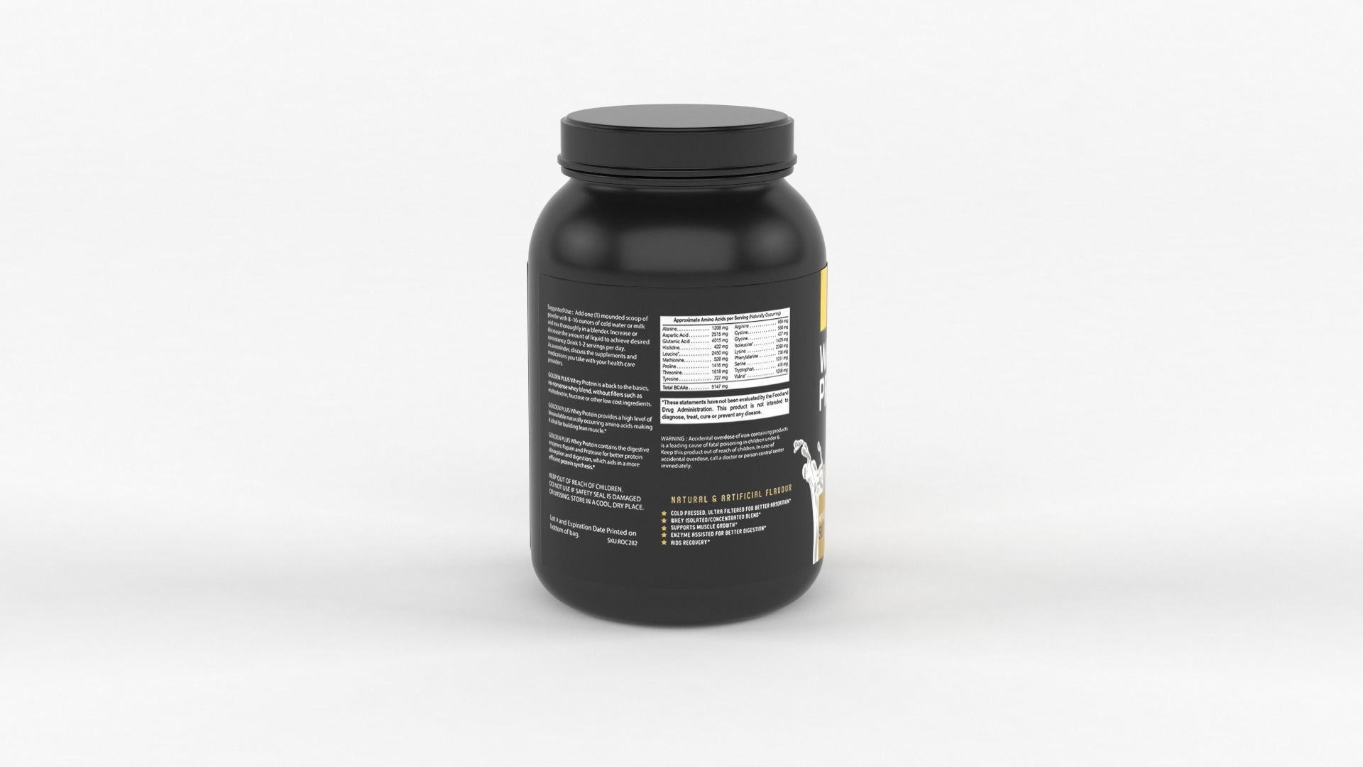 Protein Powders 3D model_9