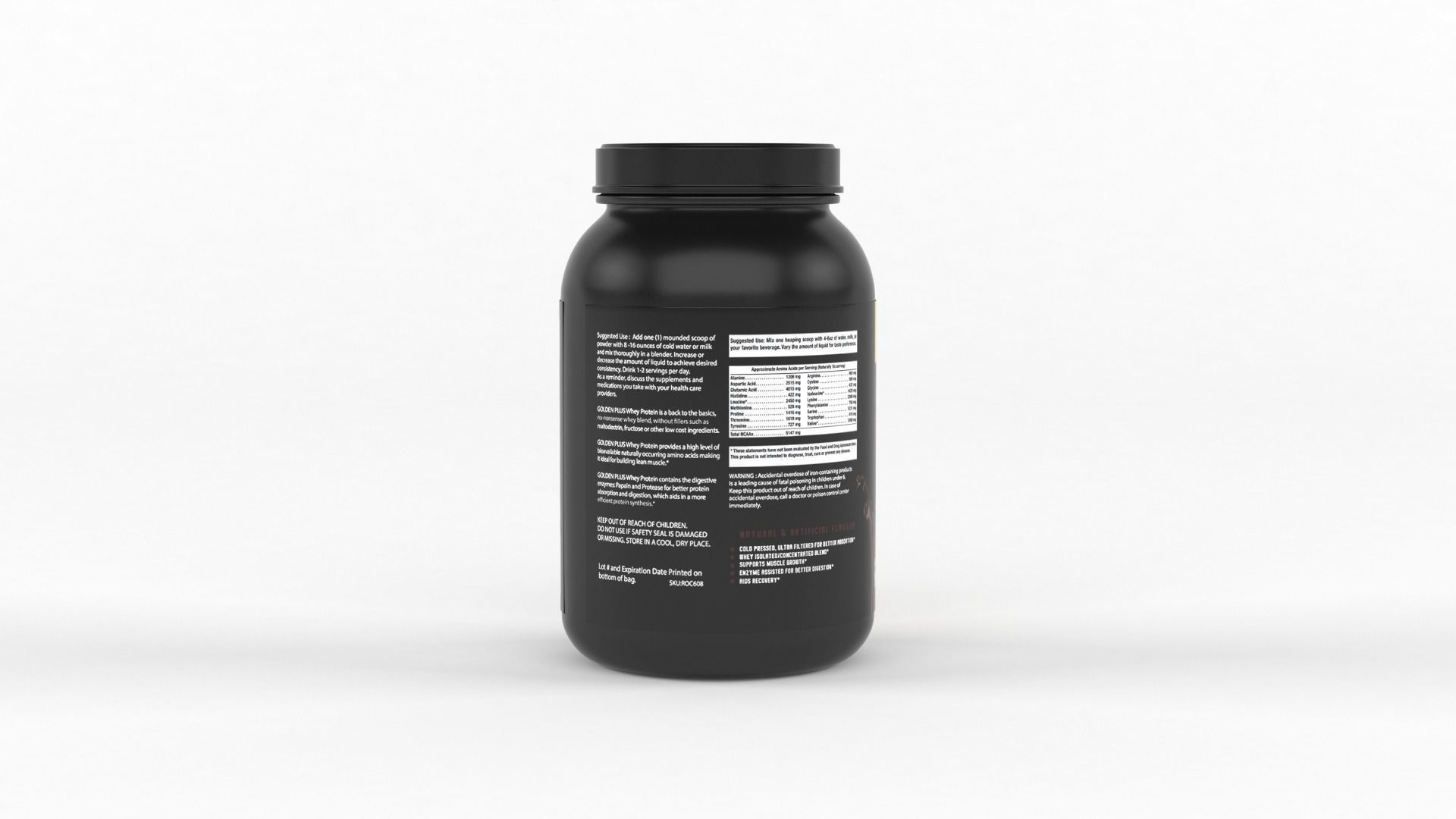 Protein Powders 3D model_5