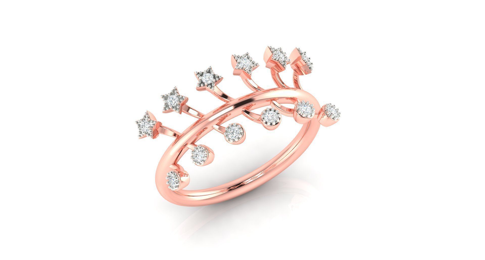 Elegant Rings - 200 plus 3D print model_25