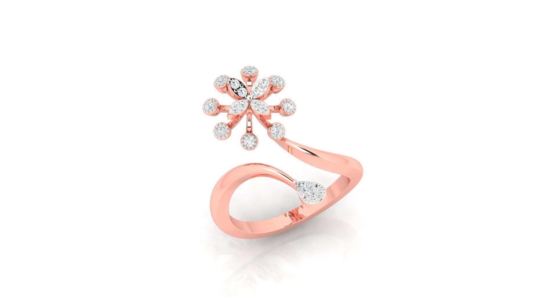 Elegant Rings - 200 plus 3D print model_31