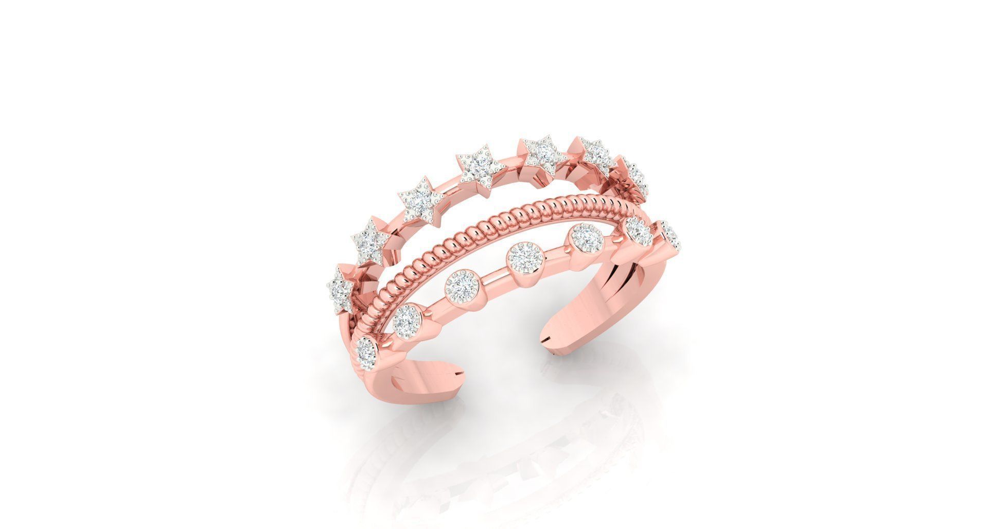 Elegant Rings - 200 plus 3D print model_26