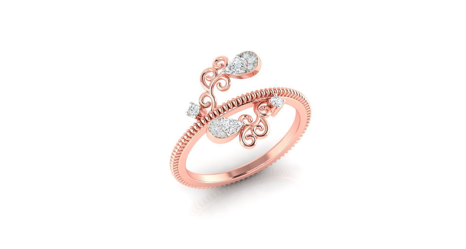 Elegant Rings - 200 plus 3D print model_7