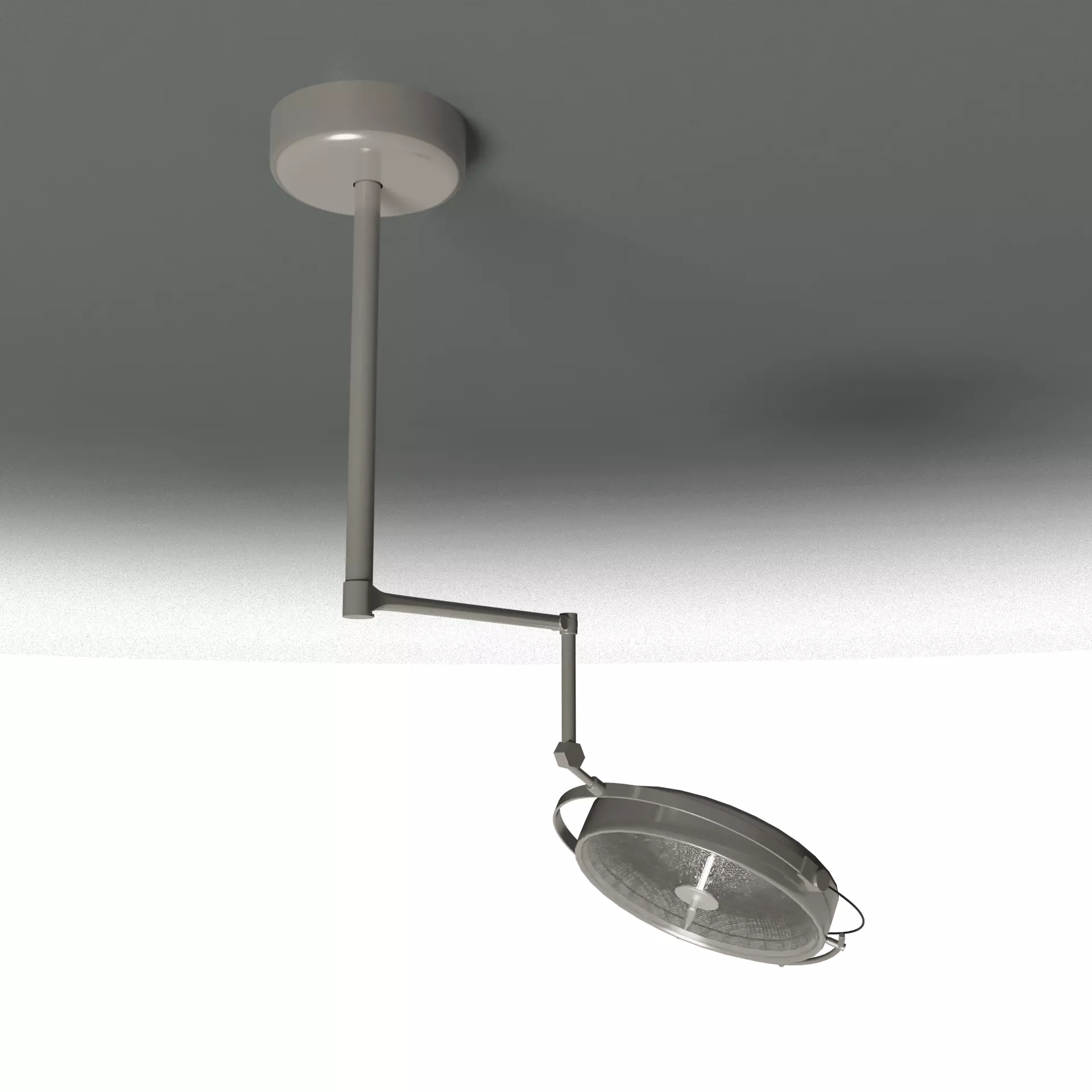 Surgical Lamp Free 3D model_0