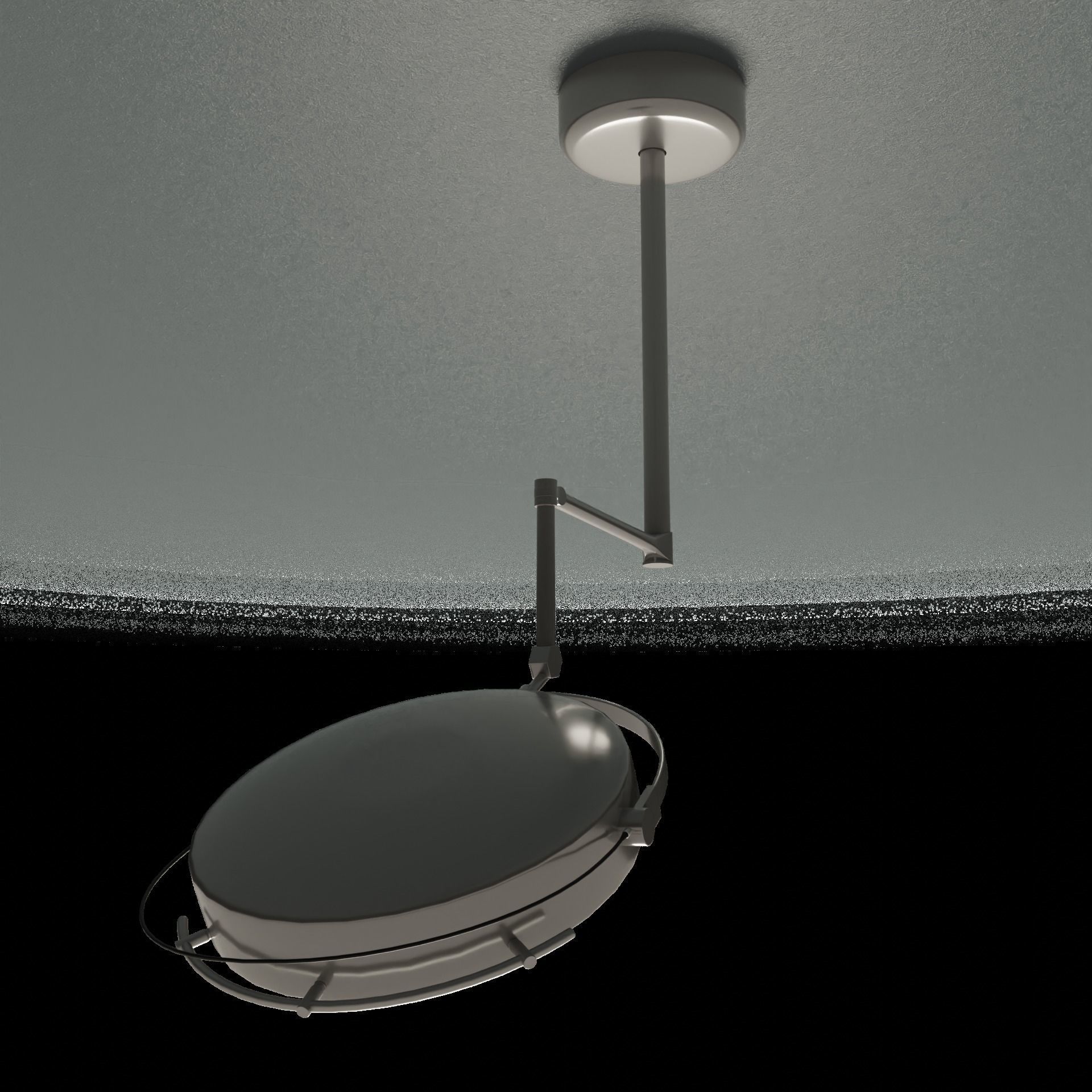 Surgical Lamp Free 3D model_1
