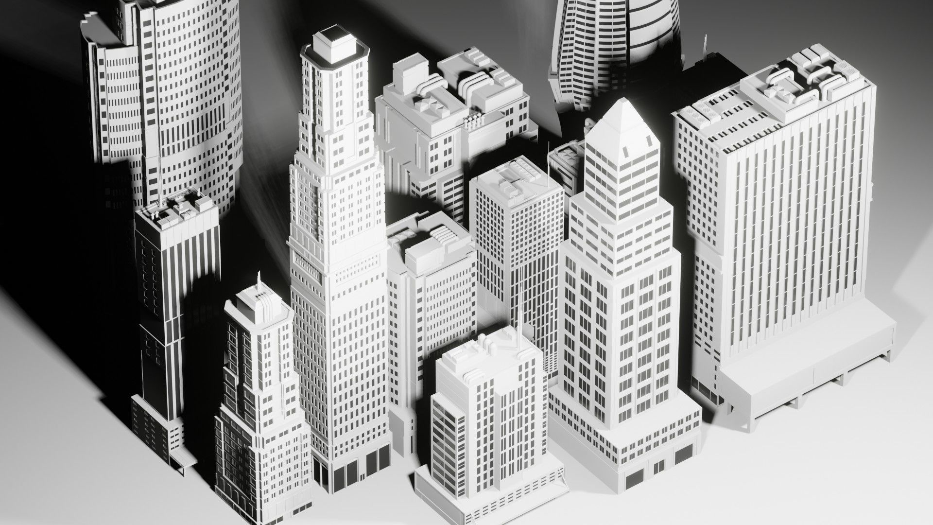 21 Cyberpunk Builds  3D model_3