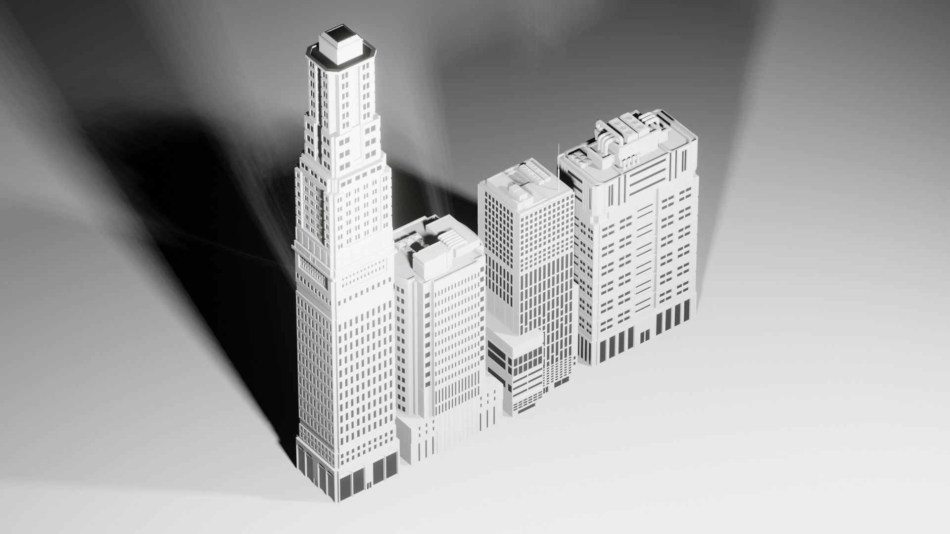 21 Cyberpunk Builds  3D model_2