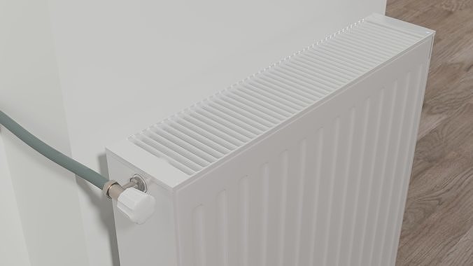 Radiator Measured Modeled 50x60x10 cm 3D model