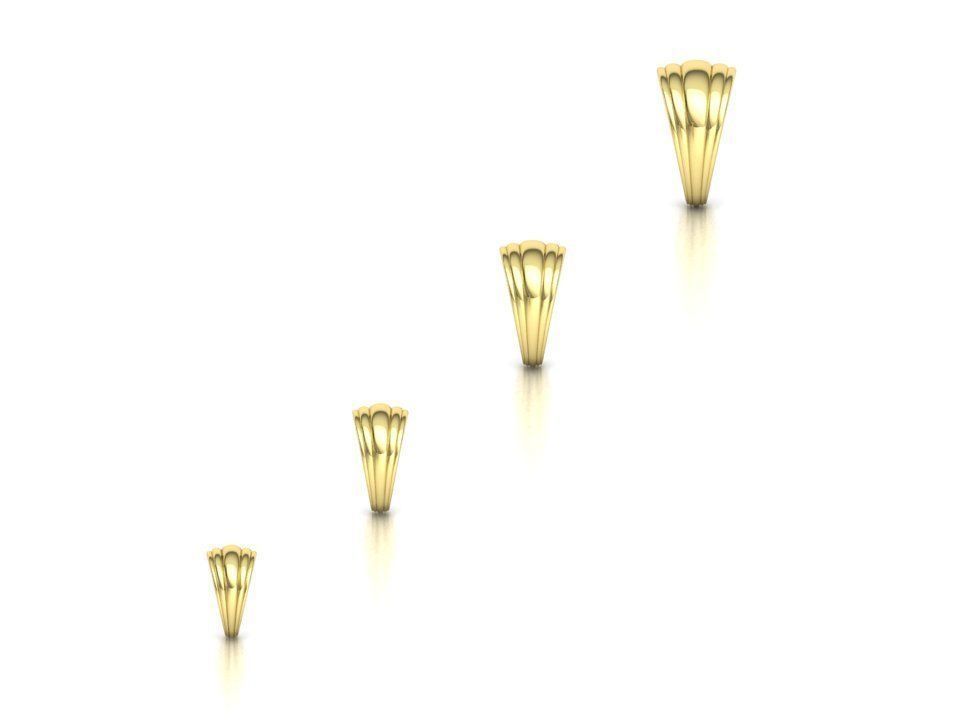 BAILS LOOP PACKAGE for Pendants Necklaces v2 3D print model_7