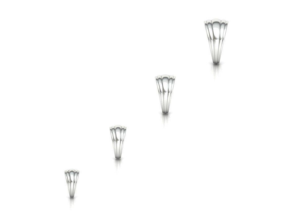 BAILS LOOP PACKAGE for Pendants Necklaces v2 3D print model_6