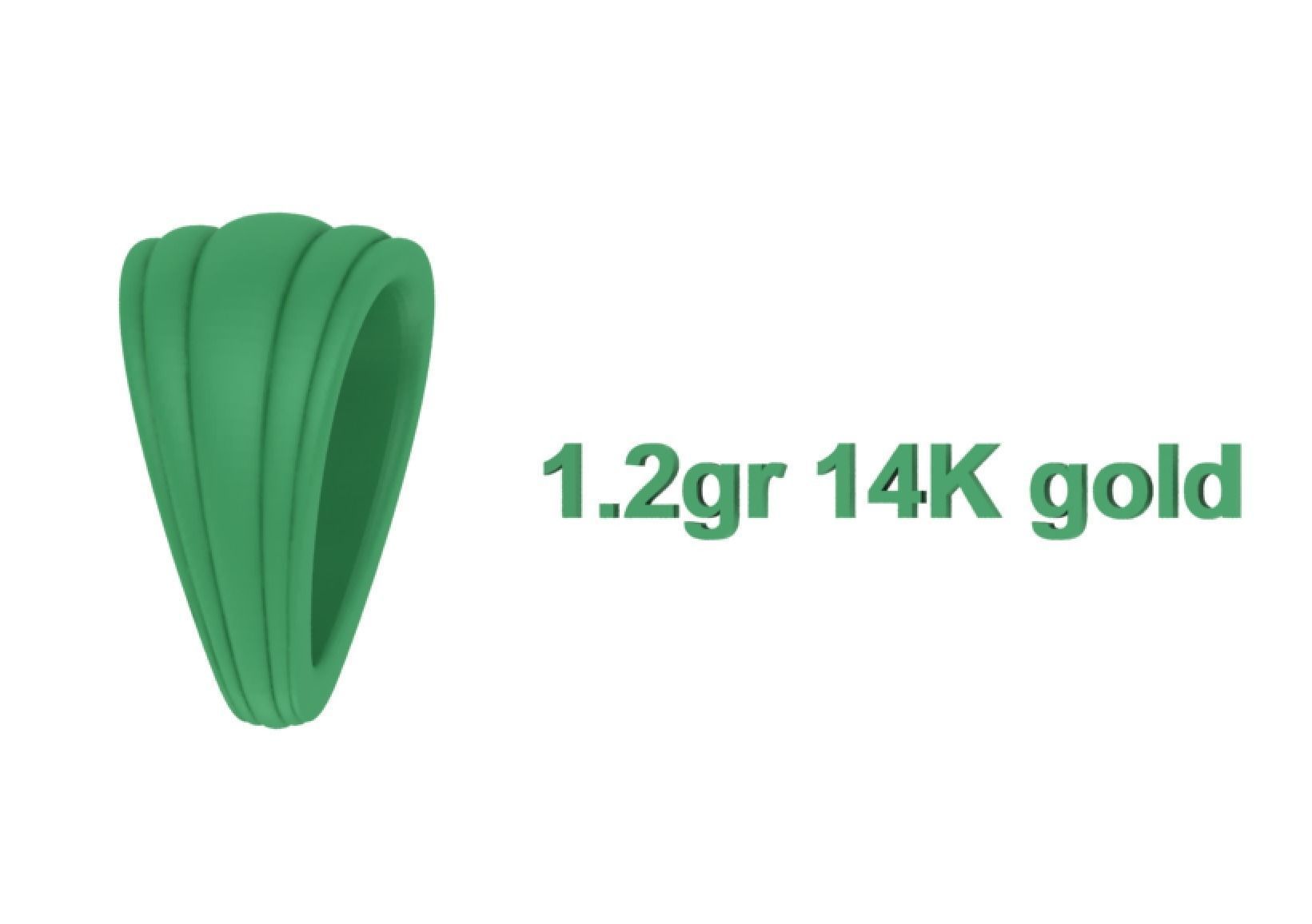 BAILS LOOP PACKAGE for Pendants Necklaces v2 3D print model_14