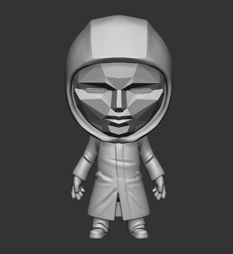 Squid Game - Round 6 - Leader 3D print model_3