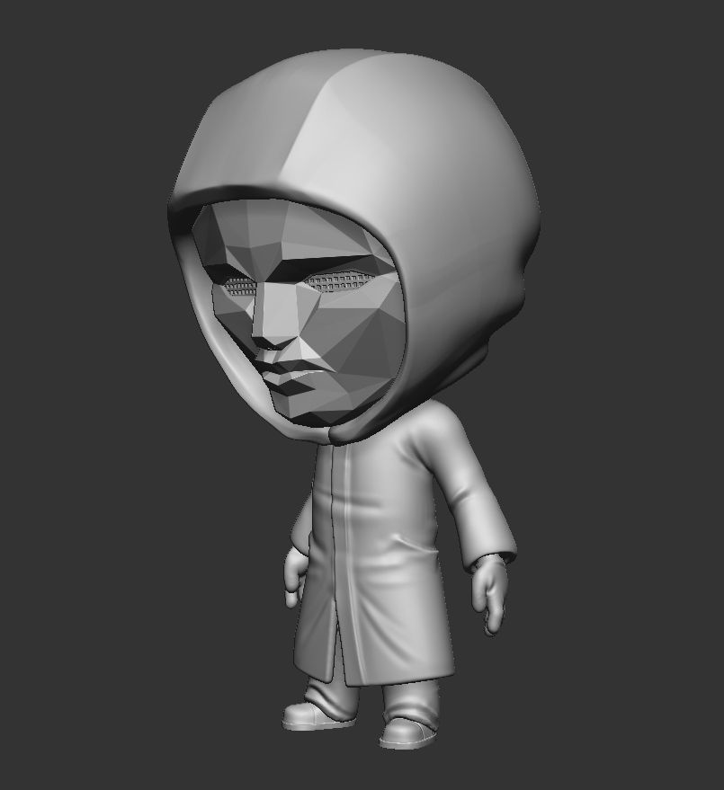 Squid Game - Round 6 - Leader 3D print model_4