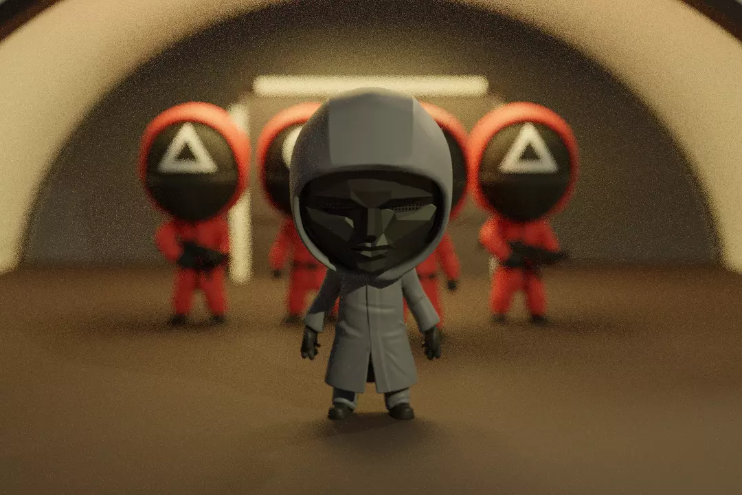 Squid Game - Round 6 - Leader 3D print model_0