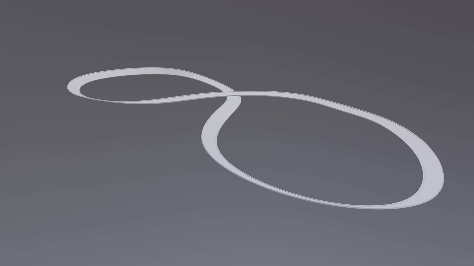 Acrobatic track Low-poly 3D model_10