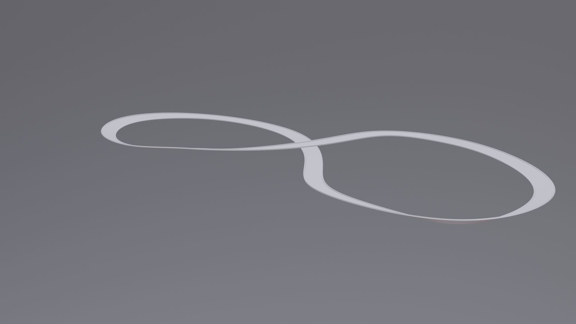 Acrobatic track Low-poly 3D model_2