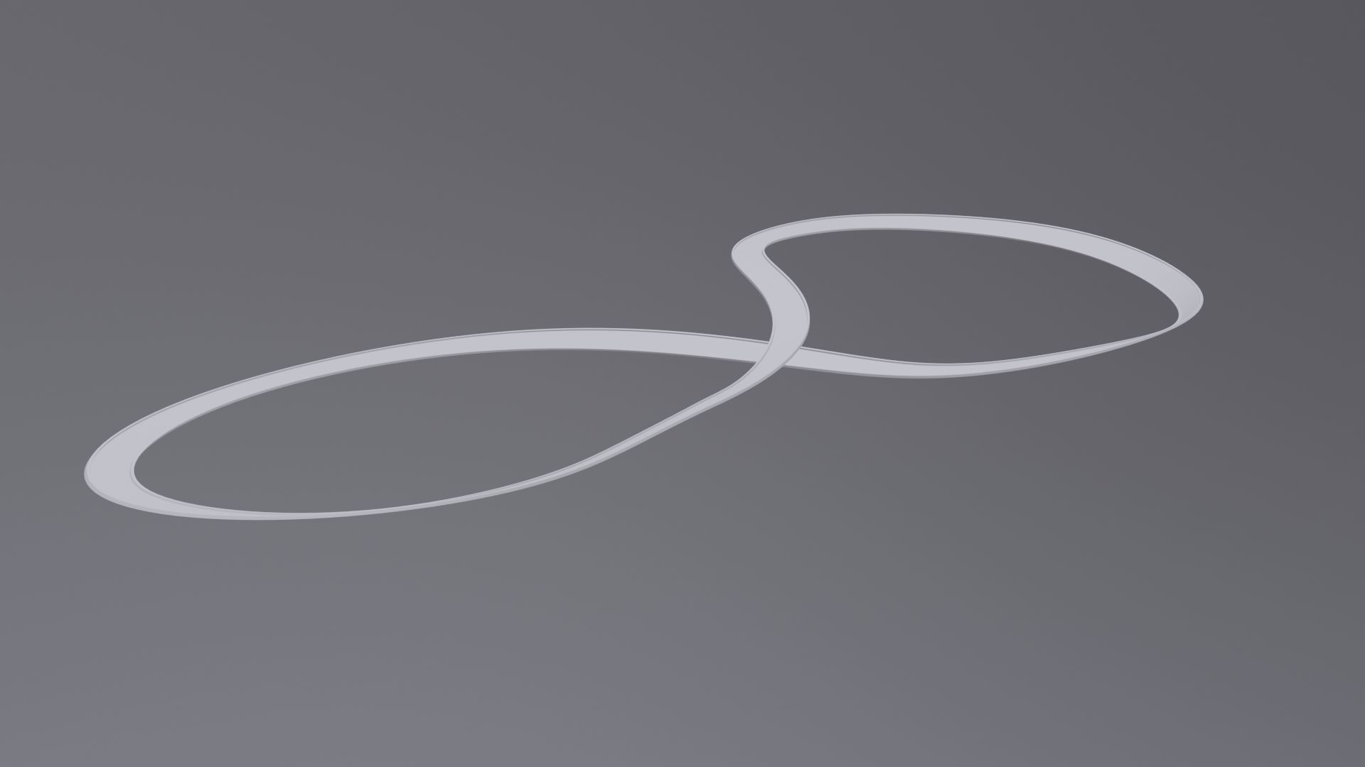 Acrobatic track Low-poly 3D model_8