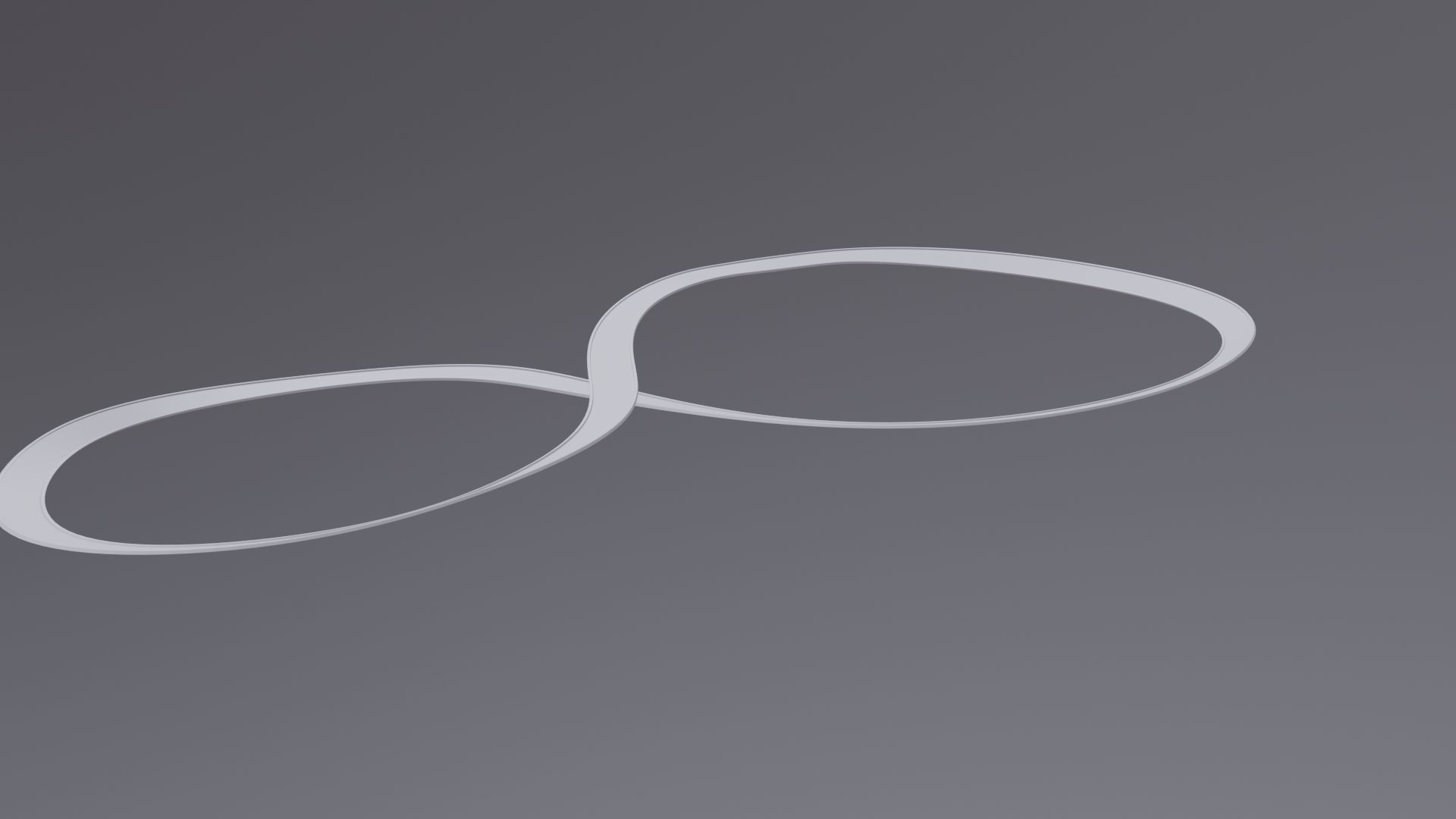 Acrobatic track Low-poly 3D model_17