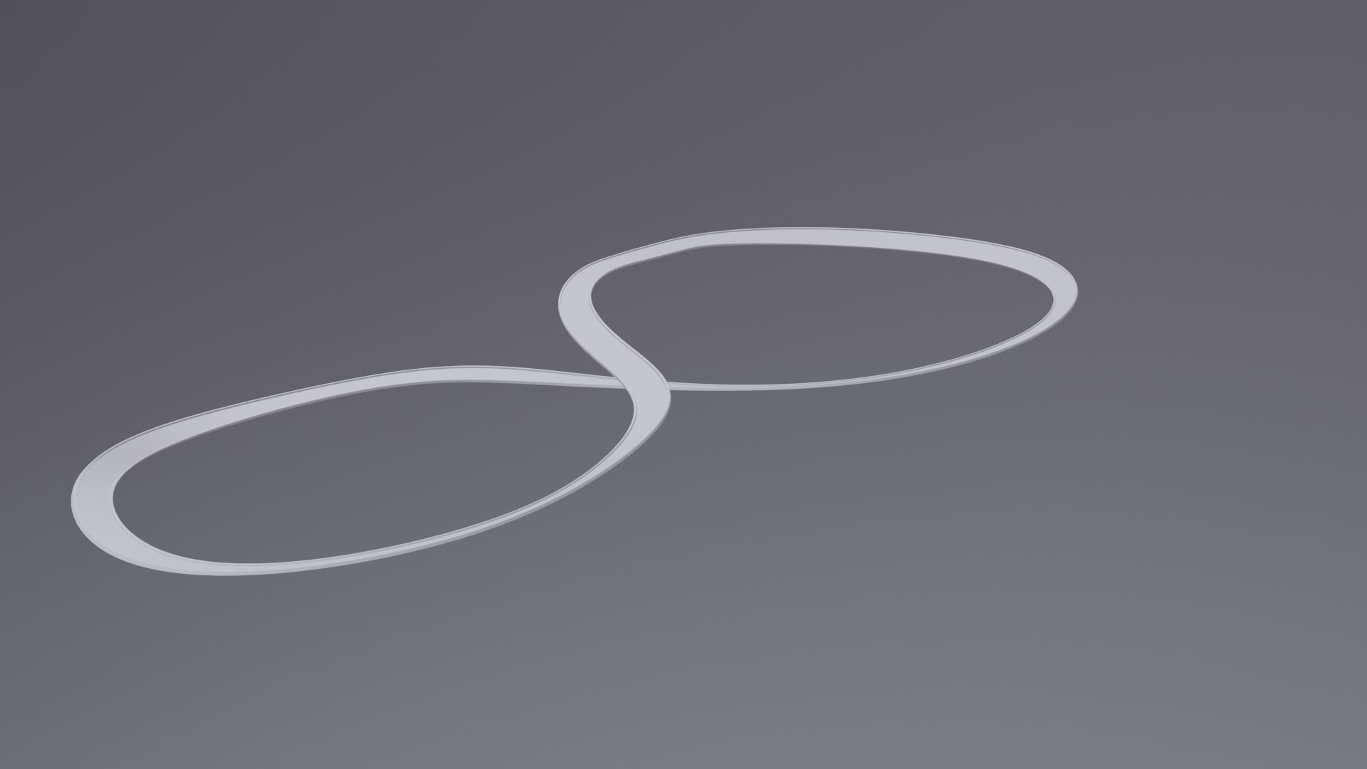 Acrobatic track Low-poly 3D model_21