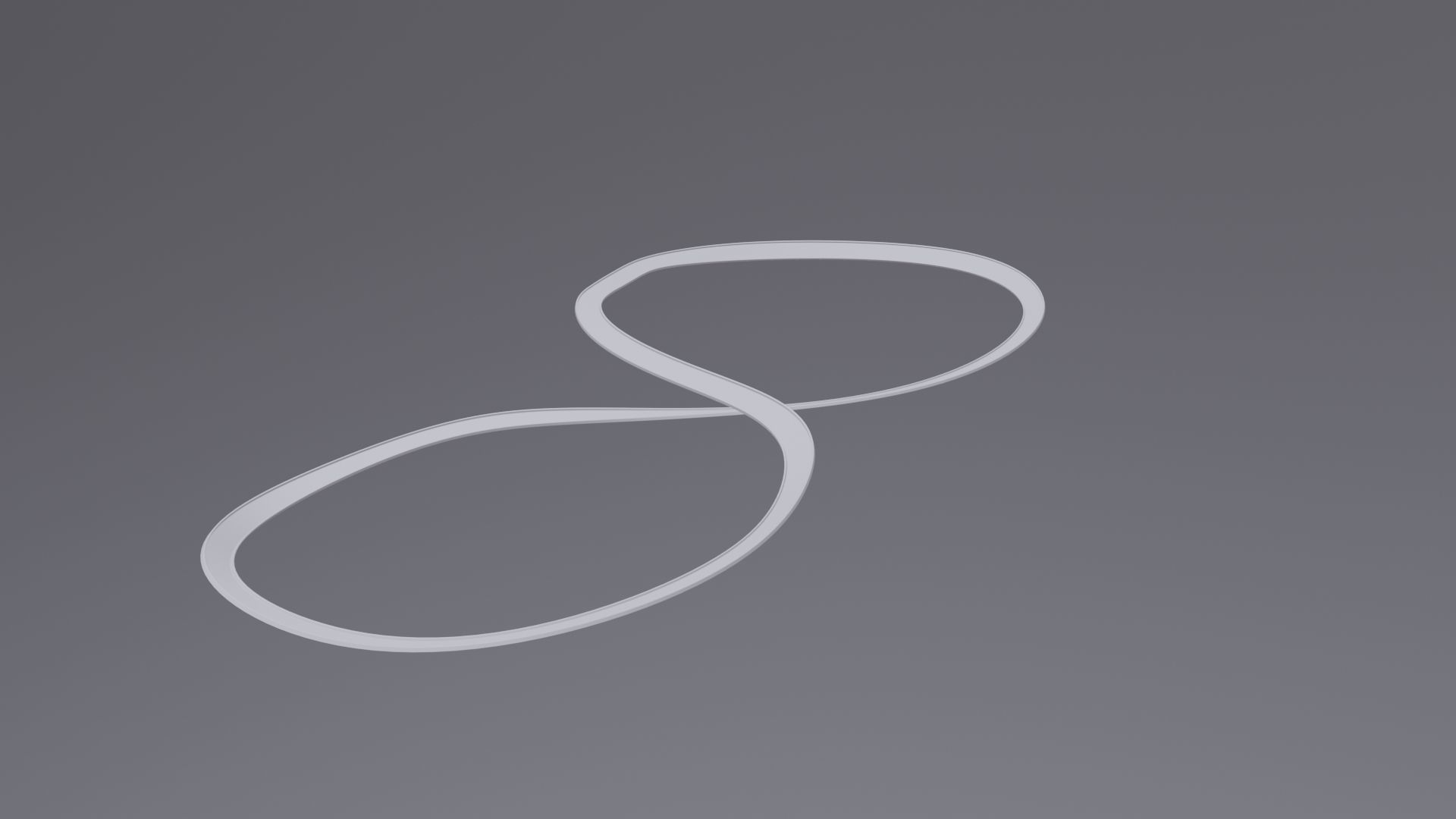 Acrobatic track Low-poly 3D model_20