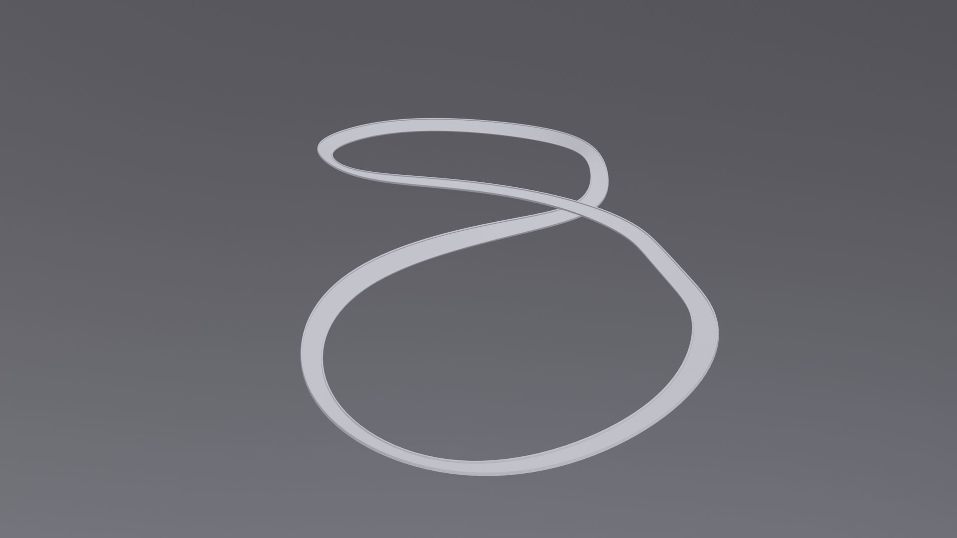 Acrobatic track Low-poly 3D model_14