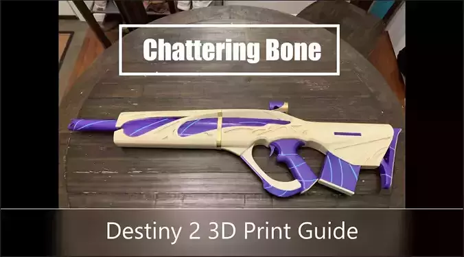 Chattering Bone Destiny 2 3D print model