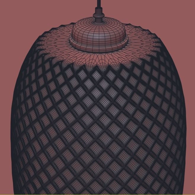 Pendant Lamp Bloomingville Ario  3D model_4